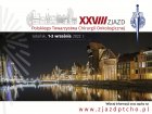 XXVIII Zjazd Polskiego Towarzystwa Chirurgii Onkologicznej 1-3 WRZEŚNIA 2022, GDAŃSK