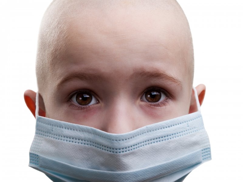 Dziecko chorujące na białaczkę