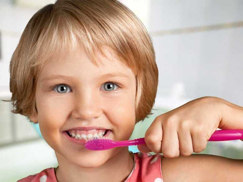 Szczotkowanie zębów u dzieci, zdrowe zęby