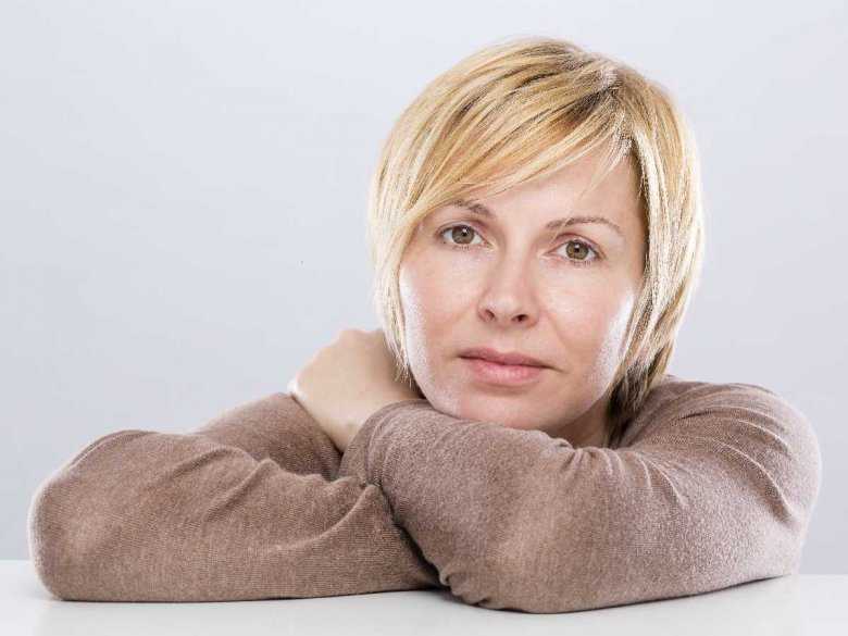 Zmęczona kobieta