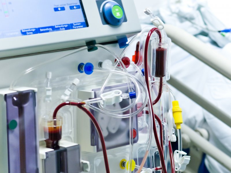 Przetaczanie krwi w szpitalu