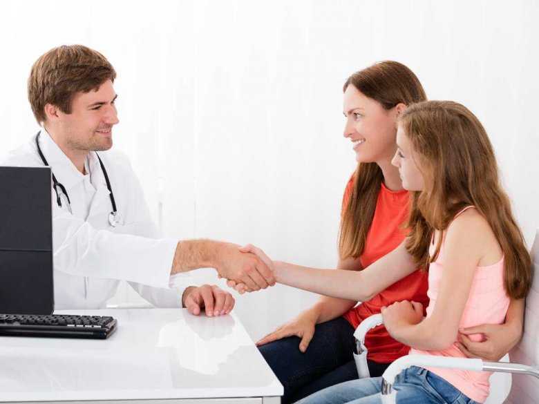 Wizyta u lekarza z nastolatką