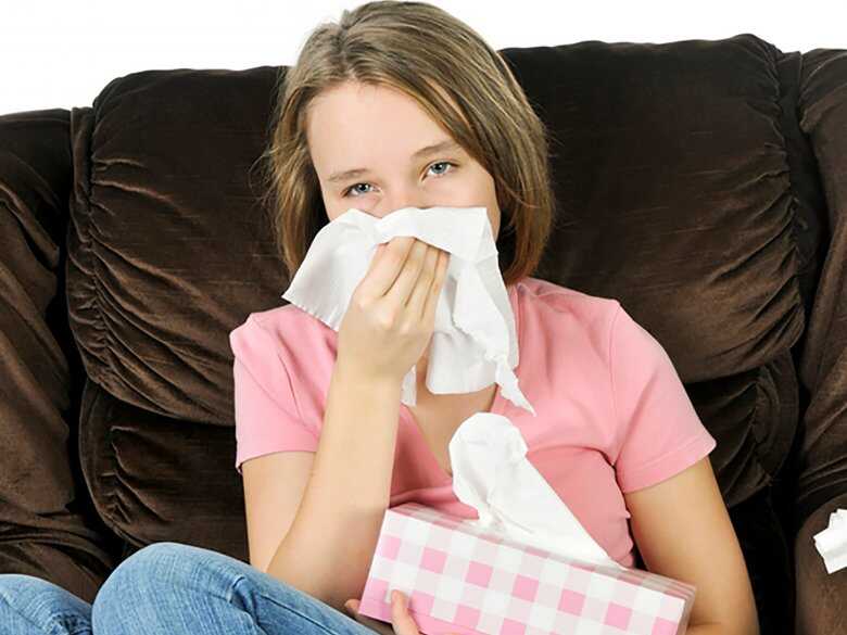 Katar, przeziębienie u dziecka