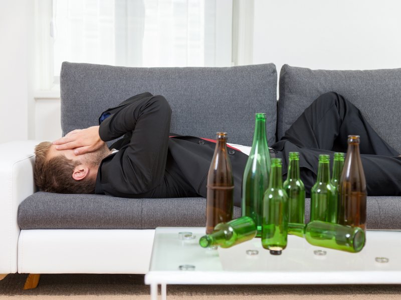 Alkoholizm wśród mężczyzn