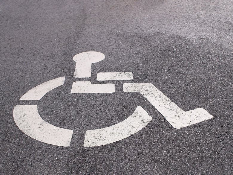 Miejsce dla osób niepełnosprawnych