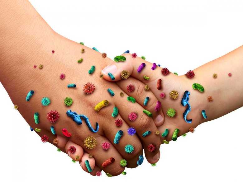 Bakterie na rękach